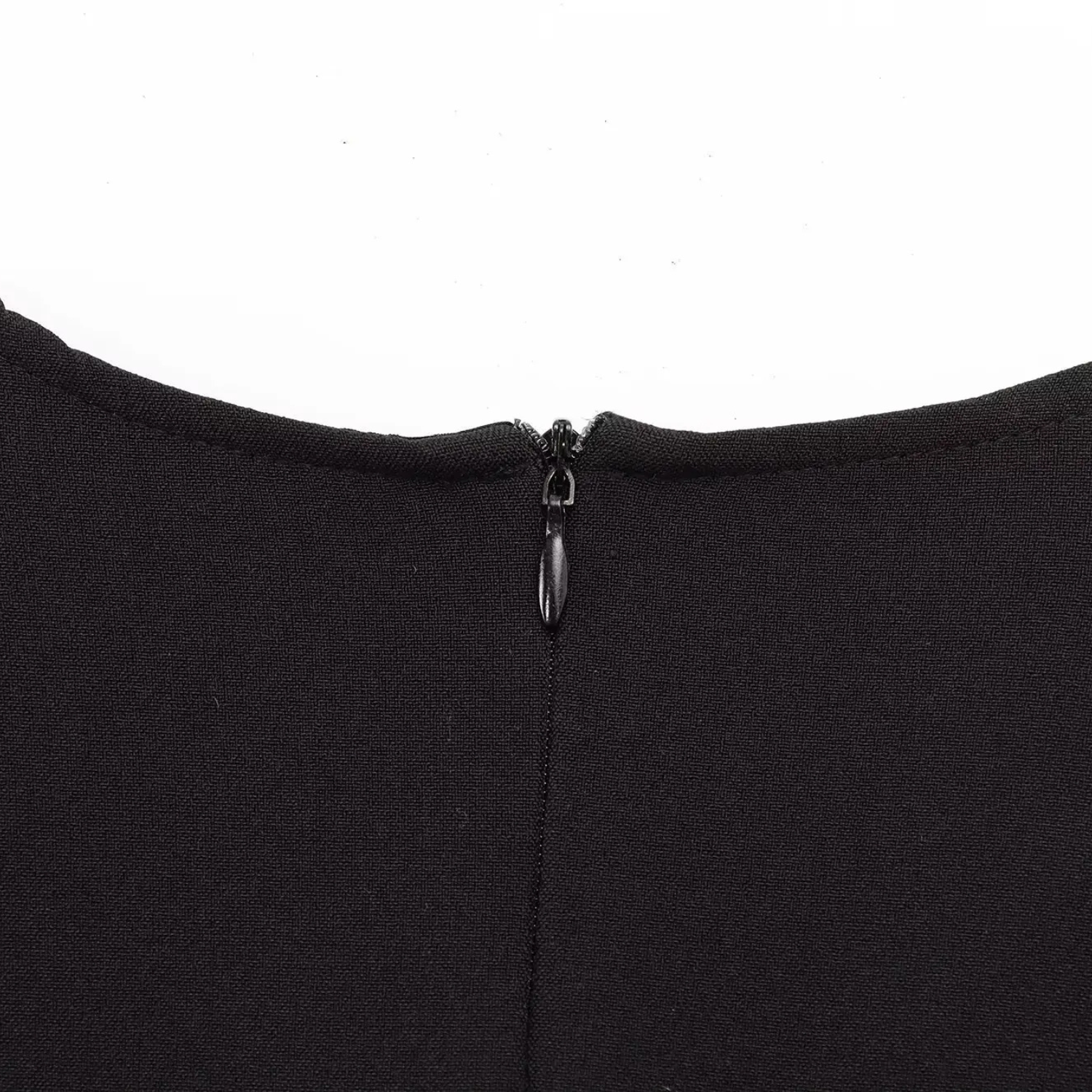 Sophie | Sleeveless Crew-Neck Dress with Belt and Hem Slit Detail