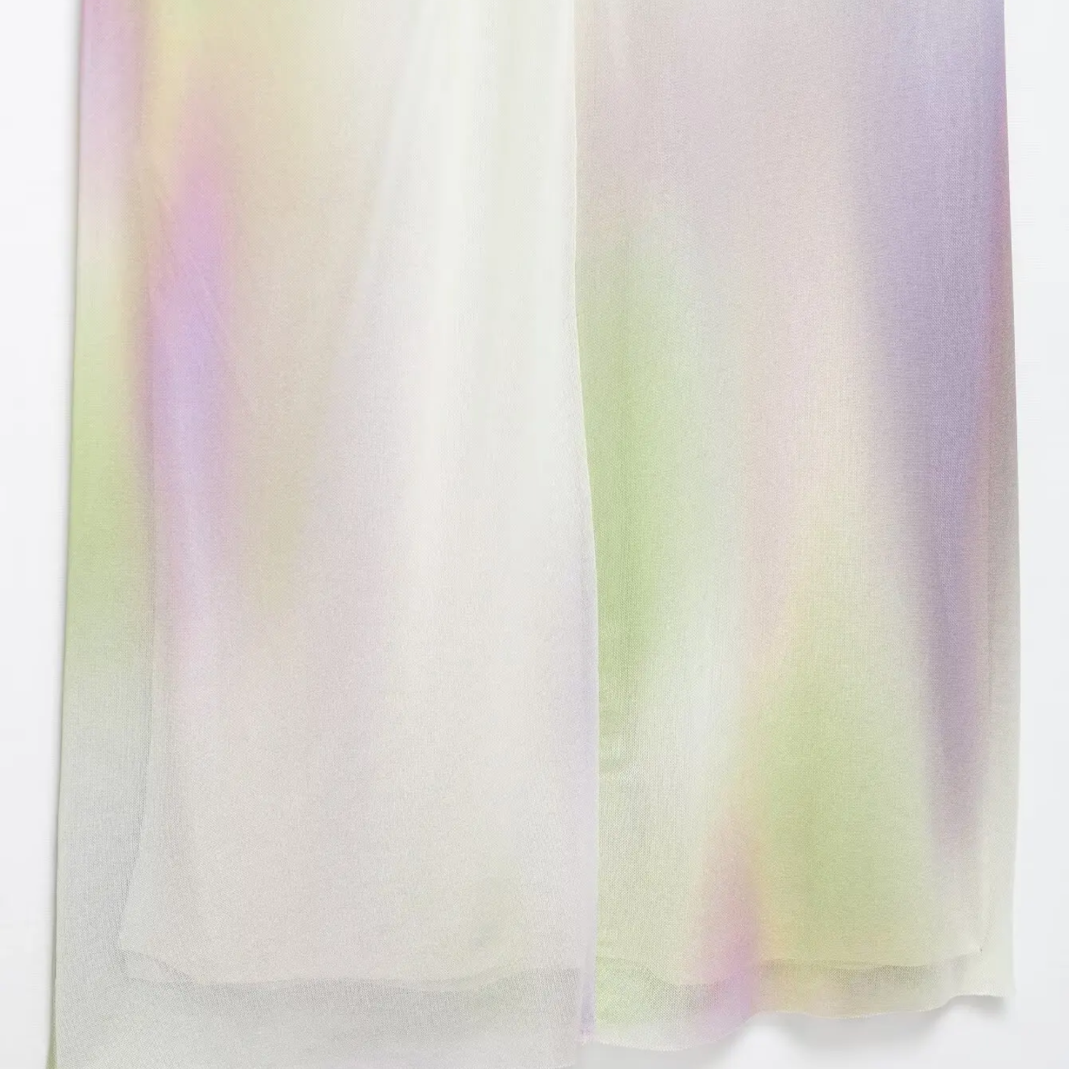 Zoe | Strapless Printed Tulle Long Dress with Back Zipper